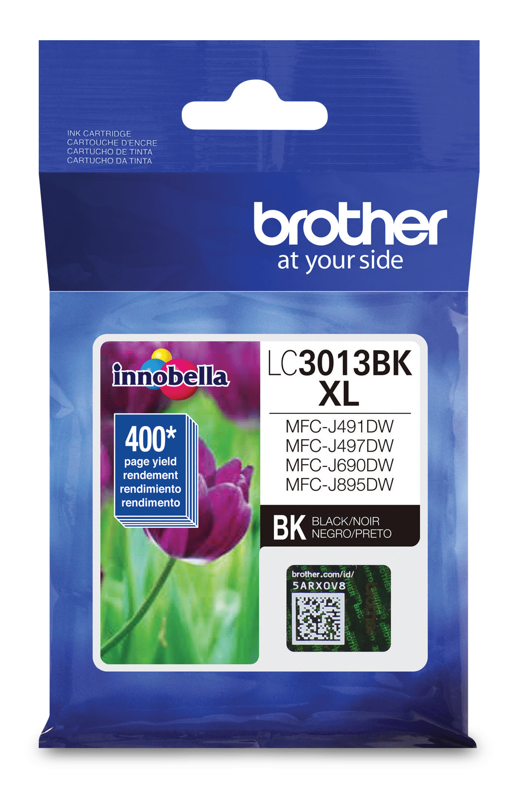 Brother LC3013BKS  Black Ink Cartridge, Super High Yield
