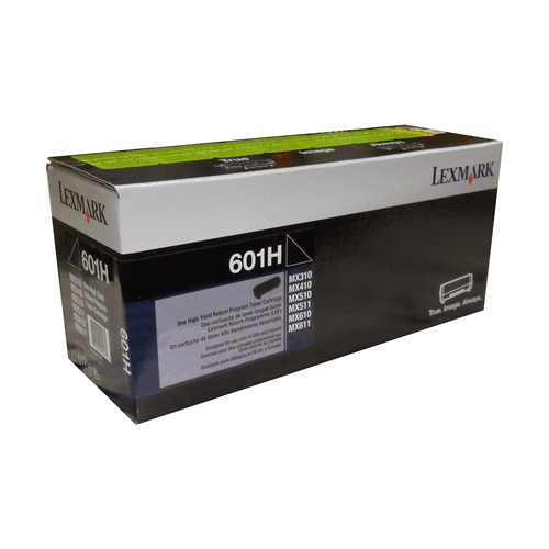 Lexmark MX310, 410, 510, 511, 610, 611   10K Toner Cartridge Part no.: 60F1H00