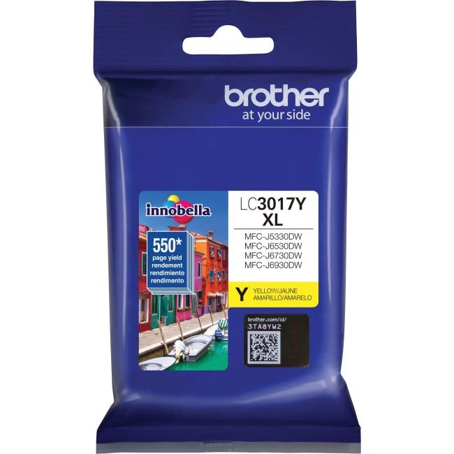 brother-lc3017ys-innobella-yellow-ink-cartridge-high-yield