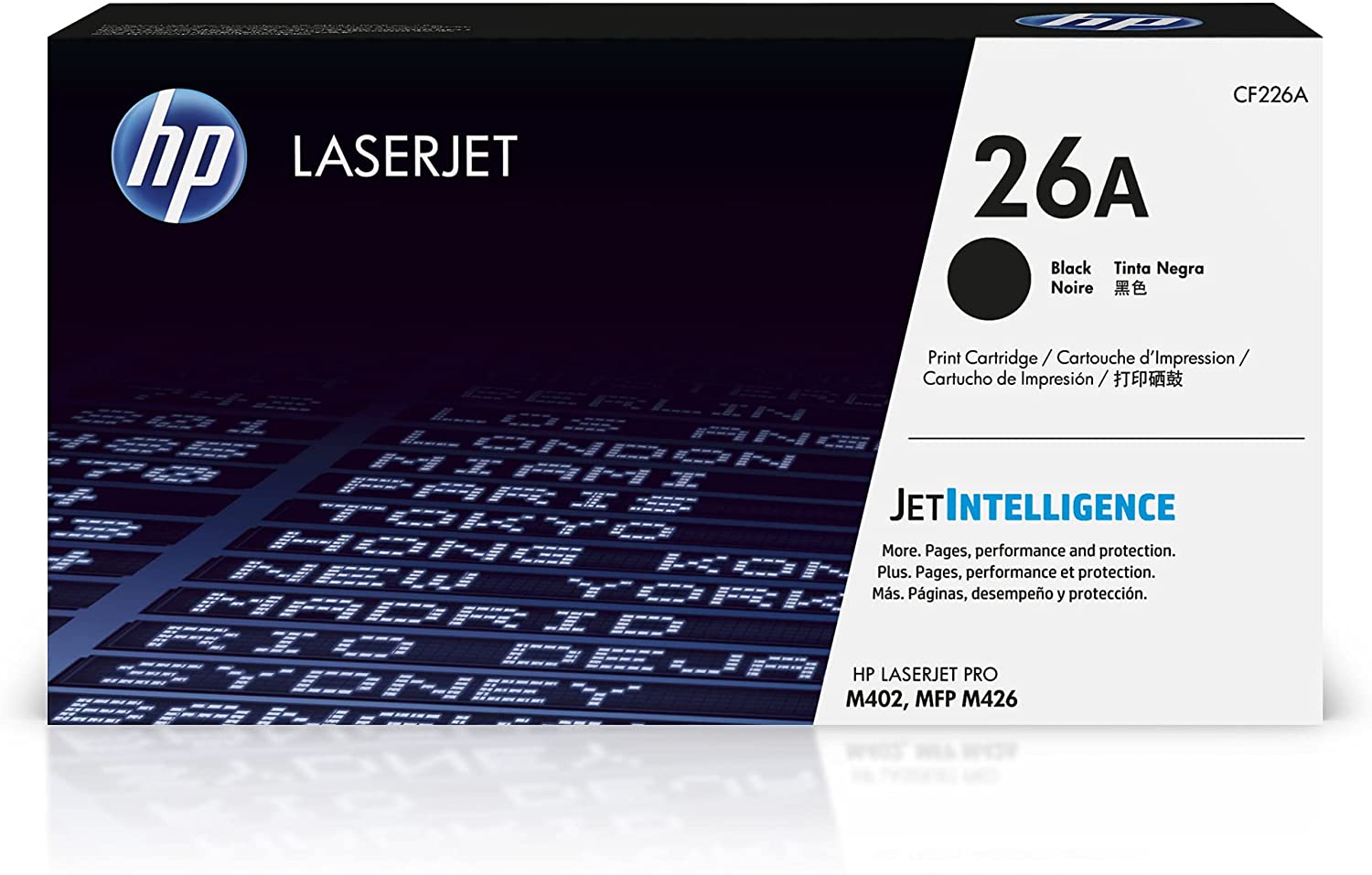 HP cf226a LaserJet M402 Black Toner Cartridge, Standard Capacity, Genuine OEM - toners.ca