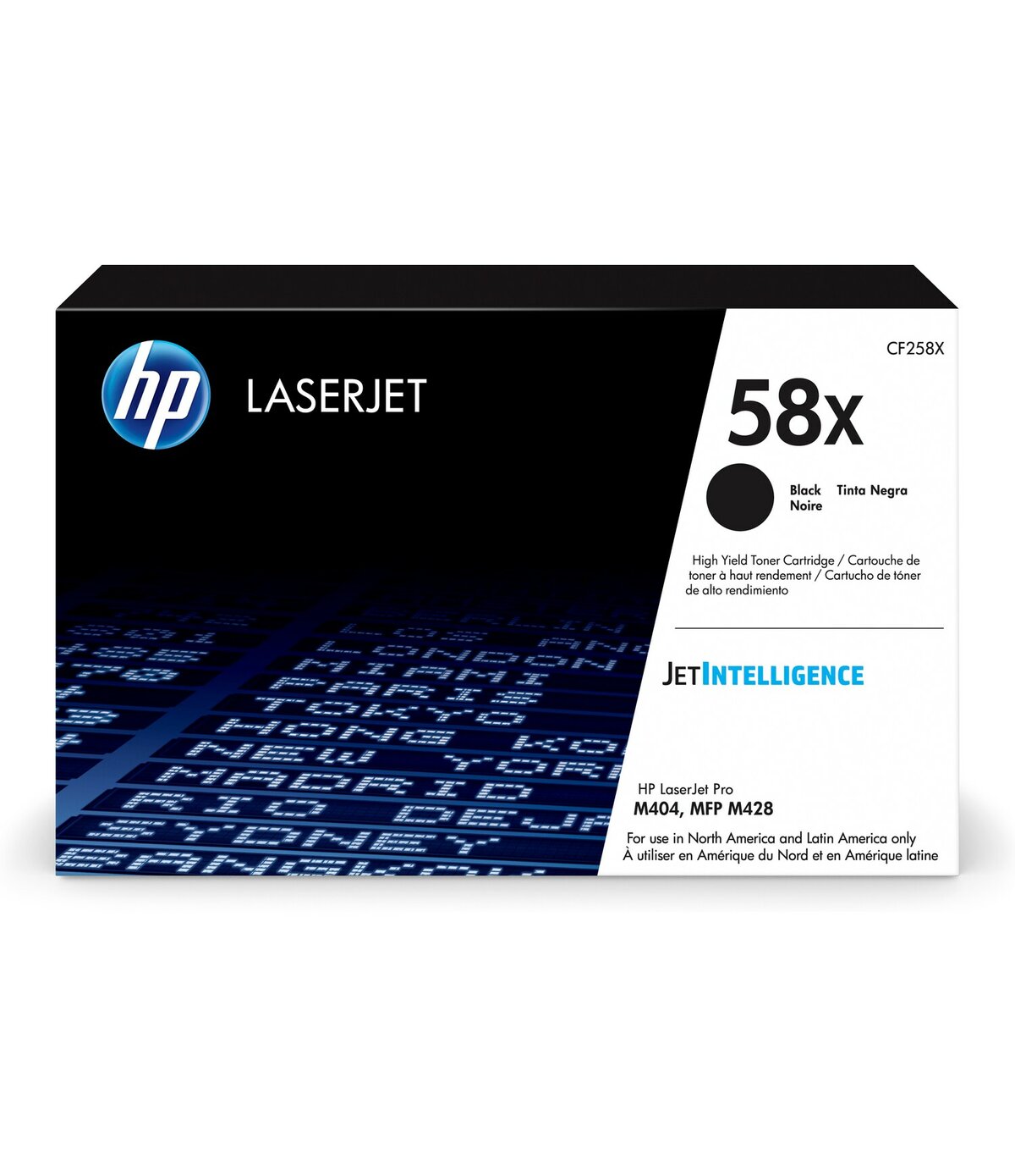 compatible with hp CF258X (HP 58X) Black toner cartridge - toners.ca