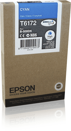 T617200 Epson IGH Capacity Cyan Original Ink Cartridge