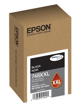 T748XXL420 Epson 748 Black Original Ink Cartridge Extra High Capacity - toners.ca