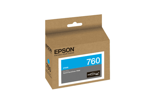 T760220 Epson 760 HD Cyan Original Ink Cartridge