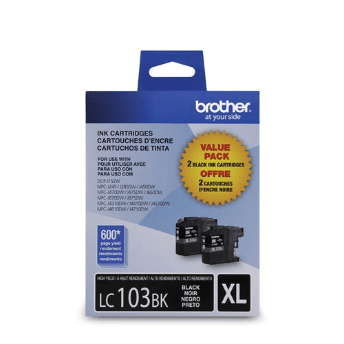 brother-lc1032pks-2-pack-of-innobella-black-ink-cartridges-high-yield-xl-series