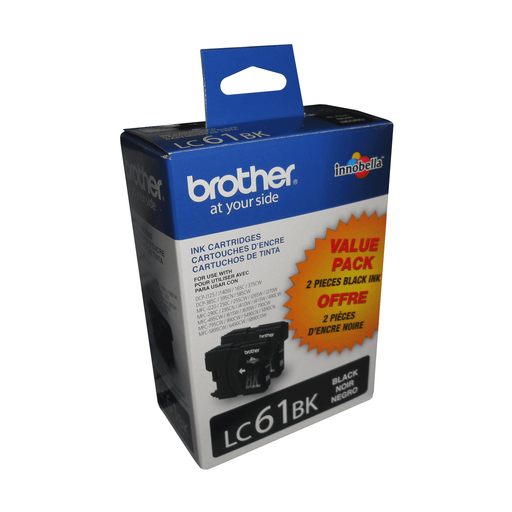 brother-lc612pks-2-pack-of-innobella-black-ink-cartridges-standard-yield