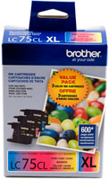 brother-lc753pks-3-pack-of-innobella-colour-ink-cartridges-1-each-of-cyan-magenta-yellow-high-yield-xl-series