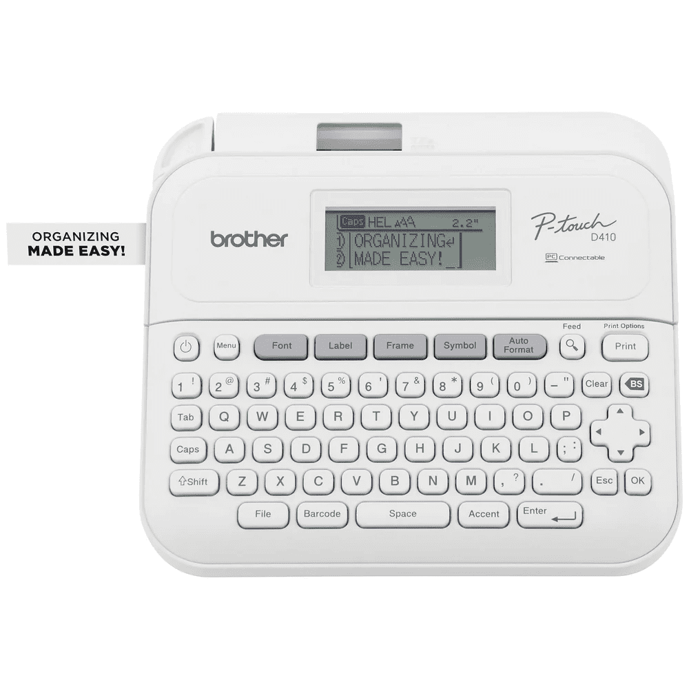 Brother PTD410 Home / Office Advanced Connected Label Maker