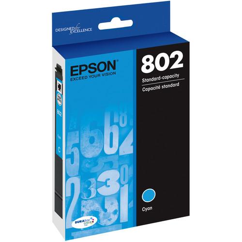 T802220S Epson 802 Cyan Original Ink Cartridge