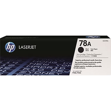 HP ce278a LaserJet P1566 P1606 Black Toner Cartridge, Genuine OEM - toners.ca