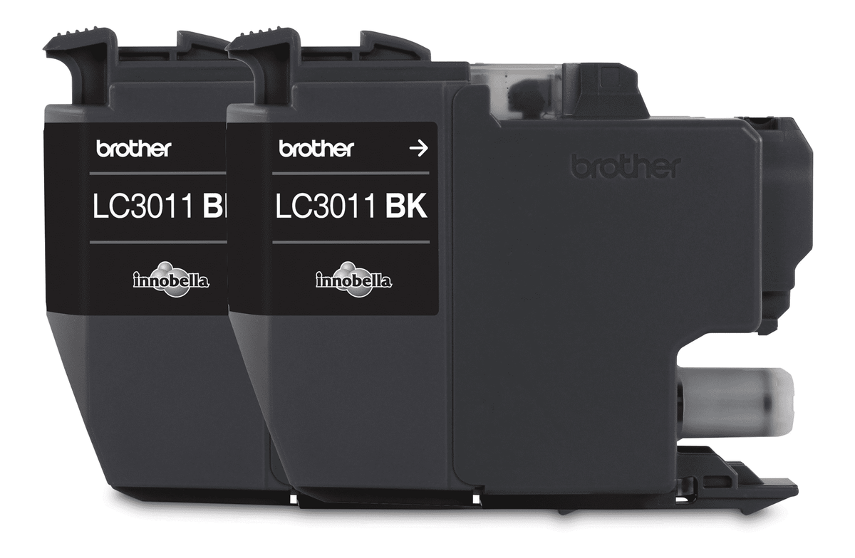 Brother Genuine LC30112PKS 2-Pack Standard-yield Black Ink Cartridge
