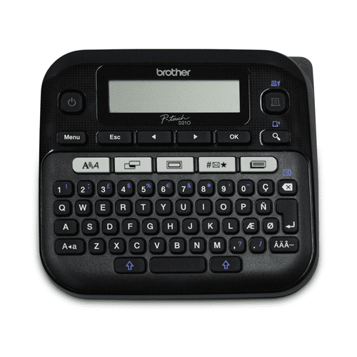 Brother PTD210BK Easy-to-Use Label Maker