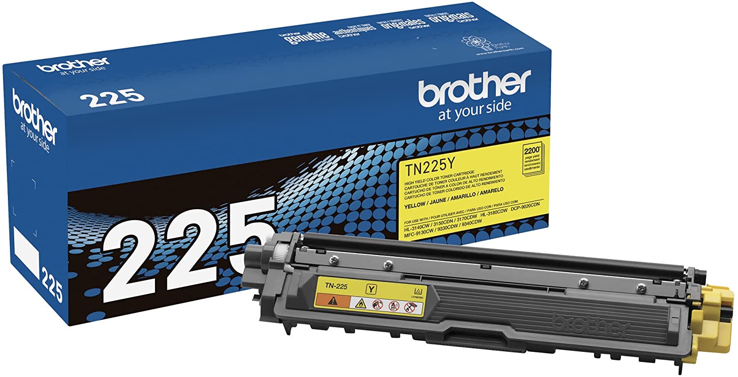 brother-mfc-9130cw-yellow-toner-cartridge-genuine-oem-tn-225y  toners.ca